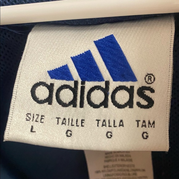 Vintage 90s Adidas Embroidered Windbreaker Jacket - Picture 6 of 7